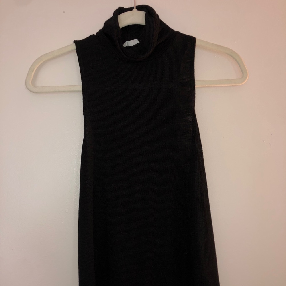 Turtle neck free people tank